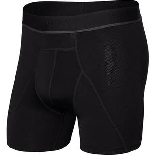 Saxx Kinetic Light-Compression Mesh Boxer Brief Syntetisk undertøj Herrer størrelse M farve sort