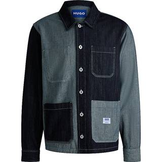 HUGO Relaxed-Fit Denim OvershirtX-Large