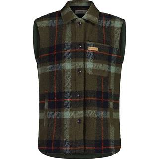 Maloja Women's AurinaM. Uldvest Damer størrelse M farve sort/olivengrøn