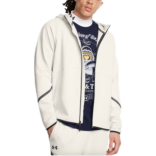 Under Armour Unstoppable Fleece Grid Men's Full-Zip Summit White / Black 3XL
