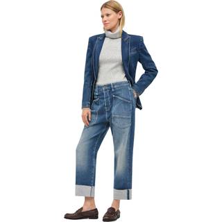 Mac Baggy Bukser 2314-90-0361L D530 Mid Blue Commercial Authe (36)