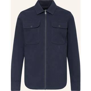 GPO Zip Overshirt - Dark blue - Men