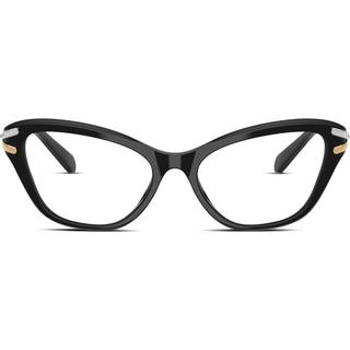 Swarovski Kvinde SK2031 1001 Optiske stel Acetat Sort Transparent Cat Eye Normal