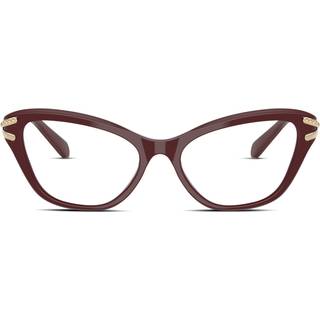 Swarovski Kvinde SK2031 1008 Optiske stel Acetat Violet Transparent Cat Eye Normal