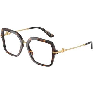 Dolce & Gabbana Kvinde DG3396 502 Optiske stel Acetat Skildpadde Transparent Firkantet Normal