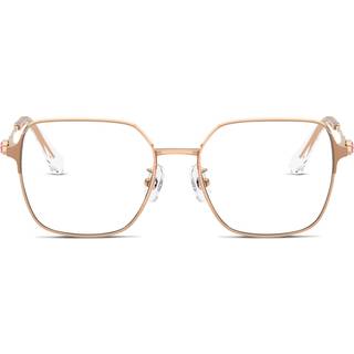 Swarovski Kvinde SK1020D 4014 Optiske stel Metal Guld Transparent Geometrisk Normal
