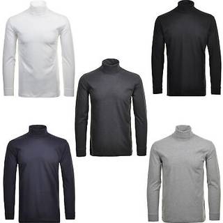 RAGMAN Herren Rollkragenshirt blau,blau unifarben
