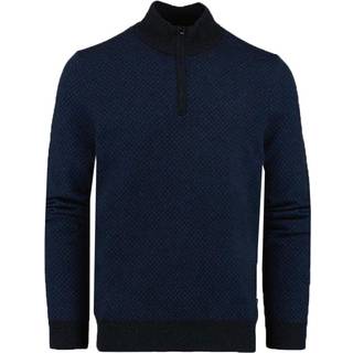 BOSS H Eltorino Knit Jumper Blue