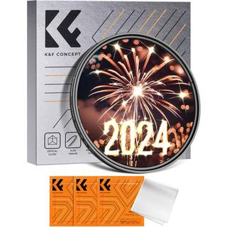 K&F Concept 67mm Variable Star Filter Cross Screen Starburst Filter 4 8 point -18 lag bel?gning Ultra Slim Optical Glas Camera Lens Filter med 3