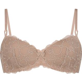 Hunkemöller Anya BH med bøjle, beige, Størrelse: 70D, Dame