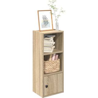 bogreol 31x24x77 cm konstrueret træ sonoma-eg