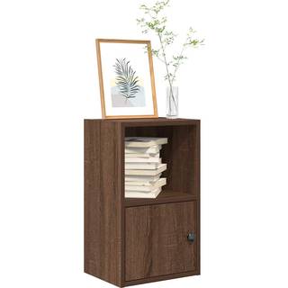 Bogreol 31X24X Konstrueret Træ Antikt Træ - Brun eg / 52 cm