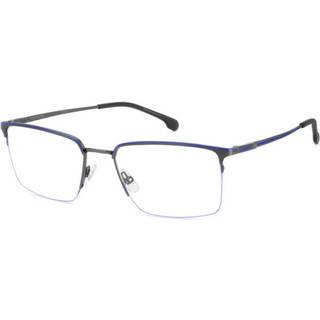 Carrera 8909 5UV 55 Briller Mænd Silver - Dark Ruthenium Silver Top Blue - 55mm