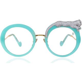 Anna-Karin Karlsson ROSE ET LA ROUE OPTICAL Turquoise Standard Briller Kvinder Blue - Turquoise Blue with Crystals - Standard
