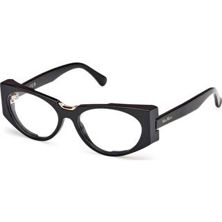 Max Mara Kvinde MM5158 001 Optiske stel Acetat Sort Rund Normal