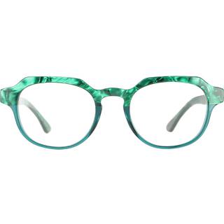 VANNI V1640 A399 48 Briller Kvinder Grøn - Transparent Green Top Green Marble - 48mm