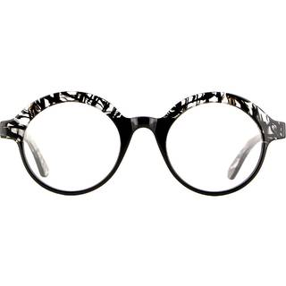 VANNI V1690 A901 47 Briller Kvinder Black - Black Top Pattern - 47mm