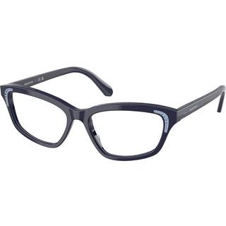 Swarovski Kvinde SK2034 1004 Optiske stel Acetat Havana Transparent Geometrisk Normal