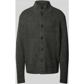 Ensfarvet Cardigan