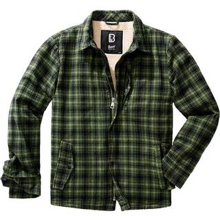 Brandit Classic Sherpa Jakke Oliven / Sort 3XL