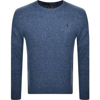 Ralph Lauren Crew Neck Knit Jumper Blue