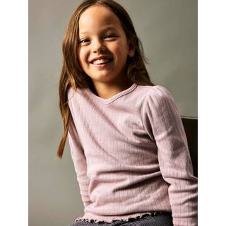 NAME IT Hulmønster Bluse Omina Deauville Mauve