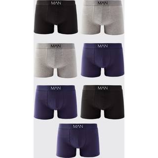 Mens Multi 5 Pack Mixed Colour Man Trunks