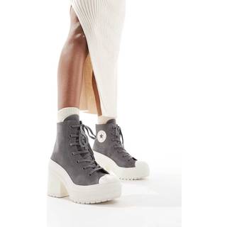 Sneakers Converse Chuck 70 De Luxe Heel Platform Sharkskin/ Egret/ Sharkskin EUR 39.5 - Sharkskin - 39.5