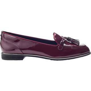 Moda in Pelle Moda in Pelle Evvaa Flat Slip on Tassle Leather Barrel Loafers