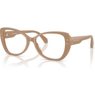 Michael Kors Kvinde MK4138B CERVINIA 3555 Optiske stel Acetat Brun Transparent Sommerfugl Normal
