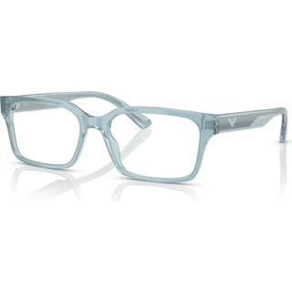 Emporio Armani EA3244 6178 53 Briller Mænd Blue - Iridescent Blue - 53mm