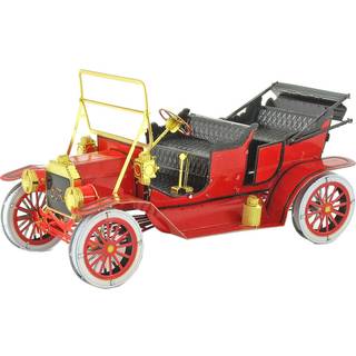 Fascinationer Metal Earth Red Ford 1908 Model T 3D Metal Model Kit