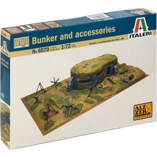 Italeri the Hobby Company 8001283060707 510006070-1: 72 WWII Tilbeh?r og bunker