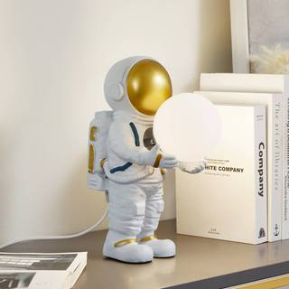 Bordlampe Kosmo Lindby, Hvid/opal, Stue/spisestue, Keramik, Ungdommelig stilretning