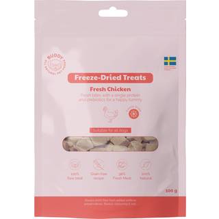 Buddy Frysetørret snacks - Rå Kylling 100 gr.