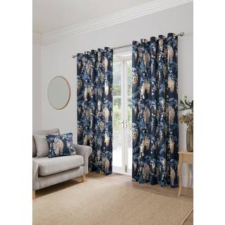 Dreams & Drapes Wisteria 100% bomuld, par Gardiner til gardinstang168 x 229cm