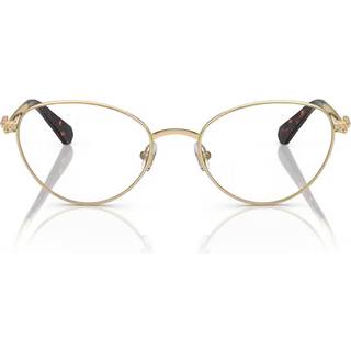 Swarovski Kvinde SK1002 4013 Optiske stel Metal Guld Transparent Rund Normal