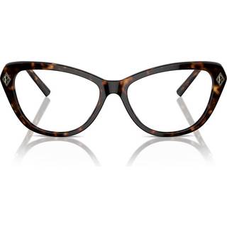 Ralph Lauren Kvinde RL6245 5003 Optiske stel Acetat Brun Transparent Cat Eye Normal