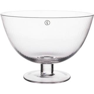 Ernst Skål Med Fod Ø16,5 Cm - Serveringsskåle Glas Klar - 245016