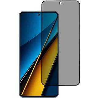 Xiaomi Poco X6 Pro Privacy Full Cover Skærmbeskyttelse Hærdet Glas - Sort Kant