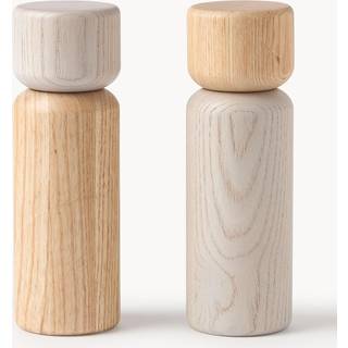 Salt & Peberkværn Anis i Asketræ, sæt med 2