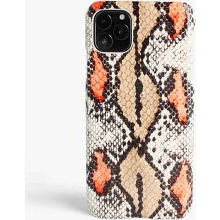 The Case Factory Cover iPhone 11 Pro Snake Plum/Peach