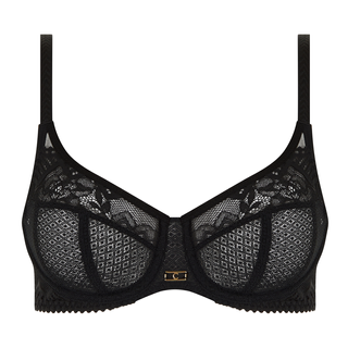 Chantelle Origins BH med bøjle, sort, Størrelse: 100E, Dame