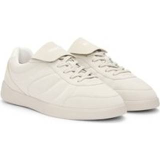 HUGO Riven Tennis Trainers Light Beige