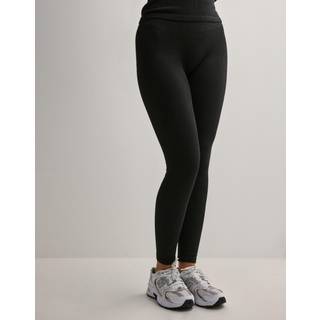 Aim'n - Sort - Ribbed Wool Leggings - Small