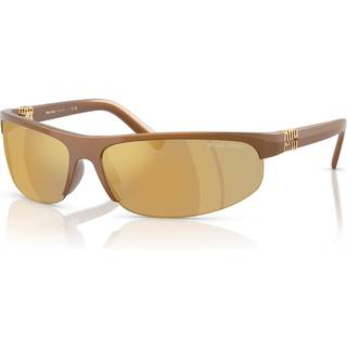 Miu Miu MUA02S 16Y8G1 70 Solbriller Kvinder Brun - Metallic Rust Brown - 70mm