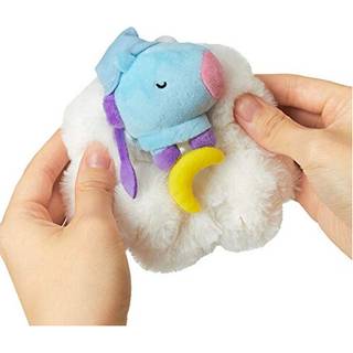 BT21 DREAM OF BABY MANG KARAKTER SCRUCHIE ELASTIC HAIR TIE BAND Tilbeh?r til kvinder og piger hvid/bl?
