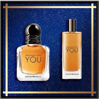 Armani Stronger With You Giftset 45 ml Edt Spray 30ml/Edp Spray 15ml