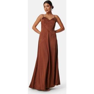 Satin Strap Gown