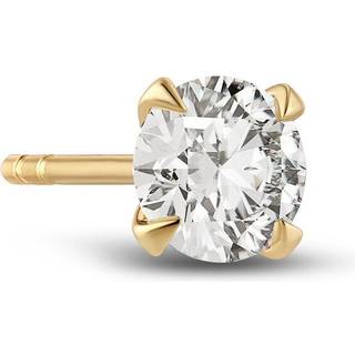 Solitaire øreringe Venice Single - med lab-grown diamant